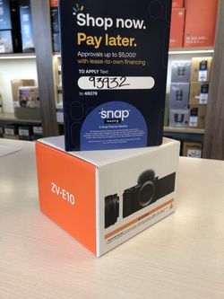 Sony ZV-E10 W/16-50mm II Lens