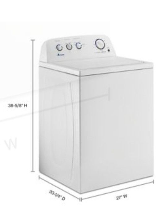 KEY FEATURES
• High-Efficiency Agitator and Wash System
• Automatic Fabric Softener Dispenser
• Stainless Steel Wash Basket
• Quick Wash Cycle
• Lar