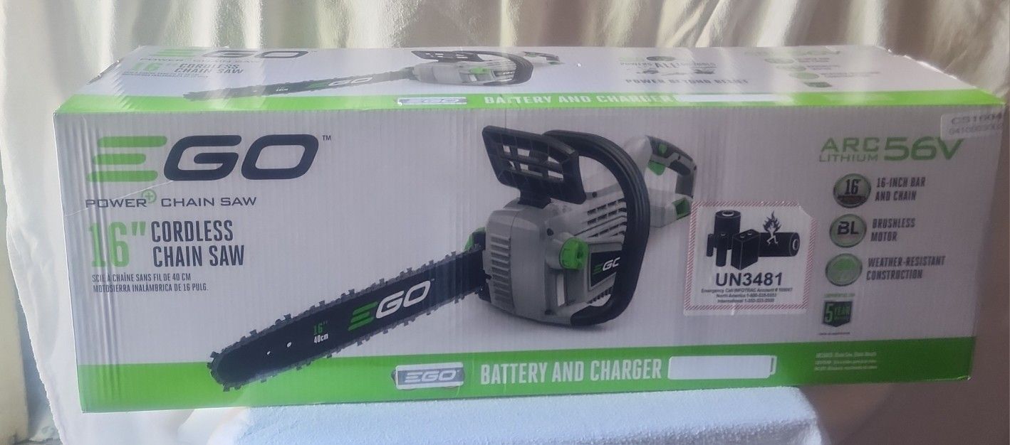 EGO 16" Cordless Chain Saw