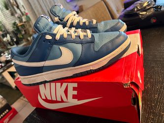 Nike Dunk Low Blue White Sneakers
