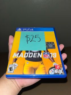PlayStation PS4 PS5 Video Game Madden 19 football clean