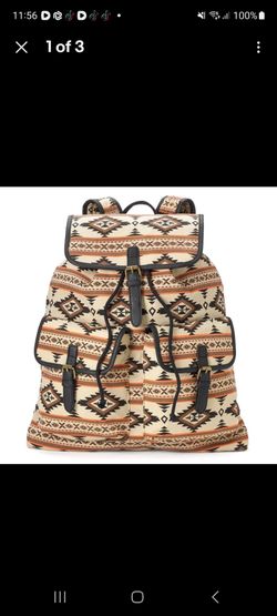 Mudd Rachel Tribal Print Backpack