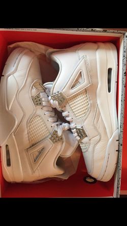 Air Jordan Retro 4 Pure Platinum Size 10.5 Deadstock