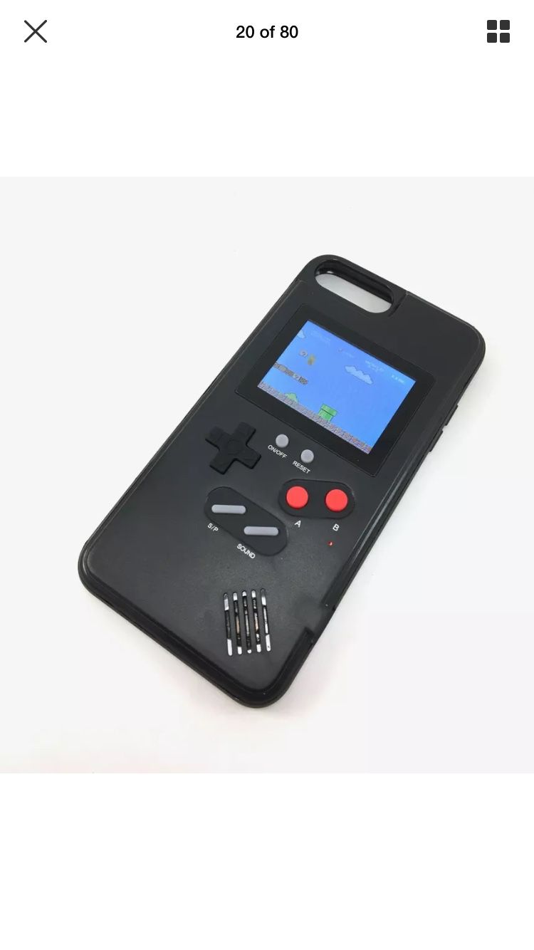 Retro iPhone gameboy Tetris case for iPhone 6/7/8