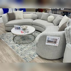 Modern Living Room Large Sectional Couch  