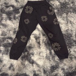 Denim Tear Sweatpants Men’s Size M Black On Black