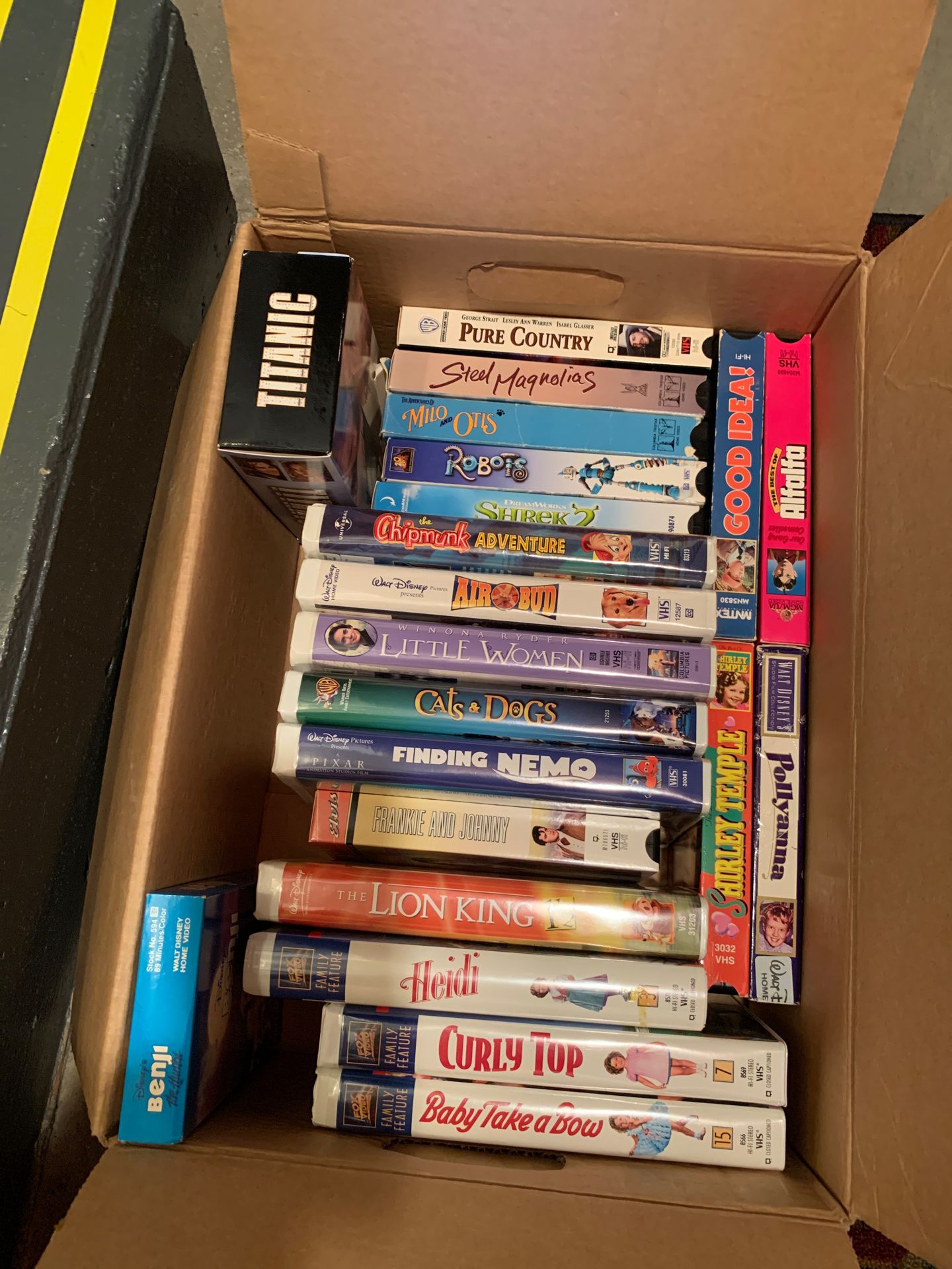 VHS Tapes Assortment