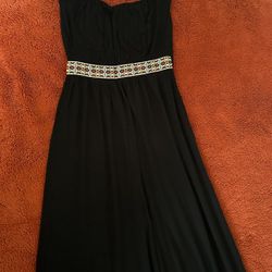 Black long dress, Size S