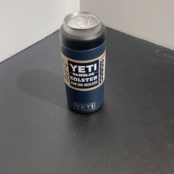 Yeti Rambler Colster slim can insulator with stash can