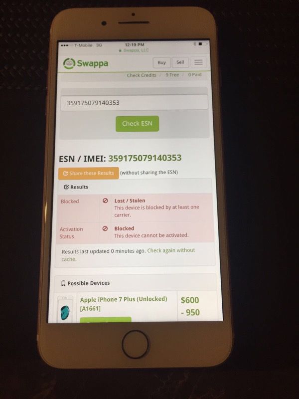 T-Mobile, Sprint, Verizon Blocked Imei Cleaning