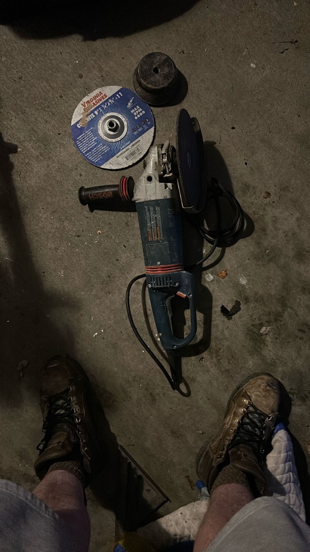 Bosch 9” Grinder