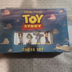 Disney Pixar Toy Story Collector's Chess Set NEW Damaged Box