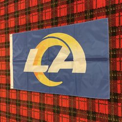 Brand New Los Angeles Rams Banner Flag 
