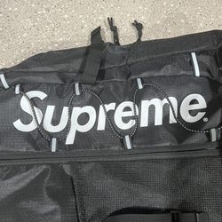 Supreme SS17 Backpack Black Used