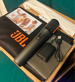 JBL Wireless Microphone & Adapter Receiver w/ Dual Channel Connection (Partybox Original)