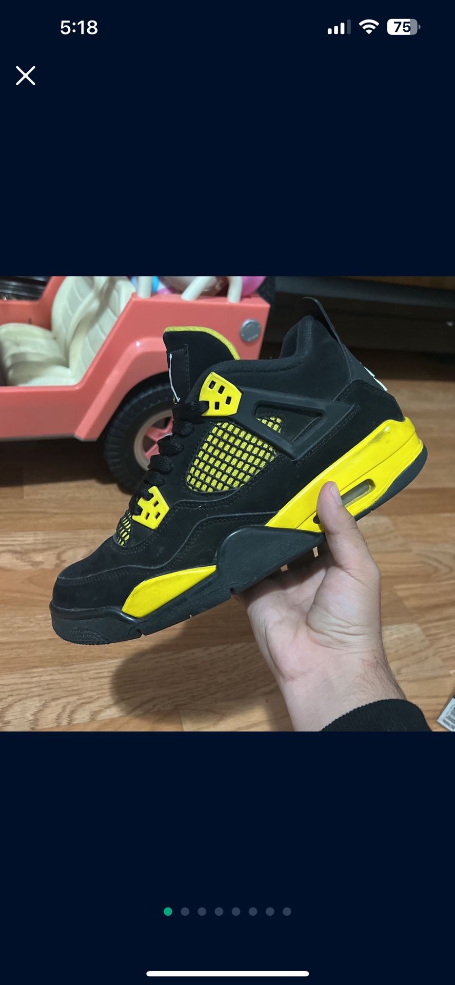 JORDAN 4 THUNDER