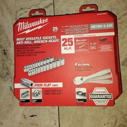 25 Pcs. Socket Wrench Set 