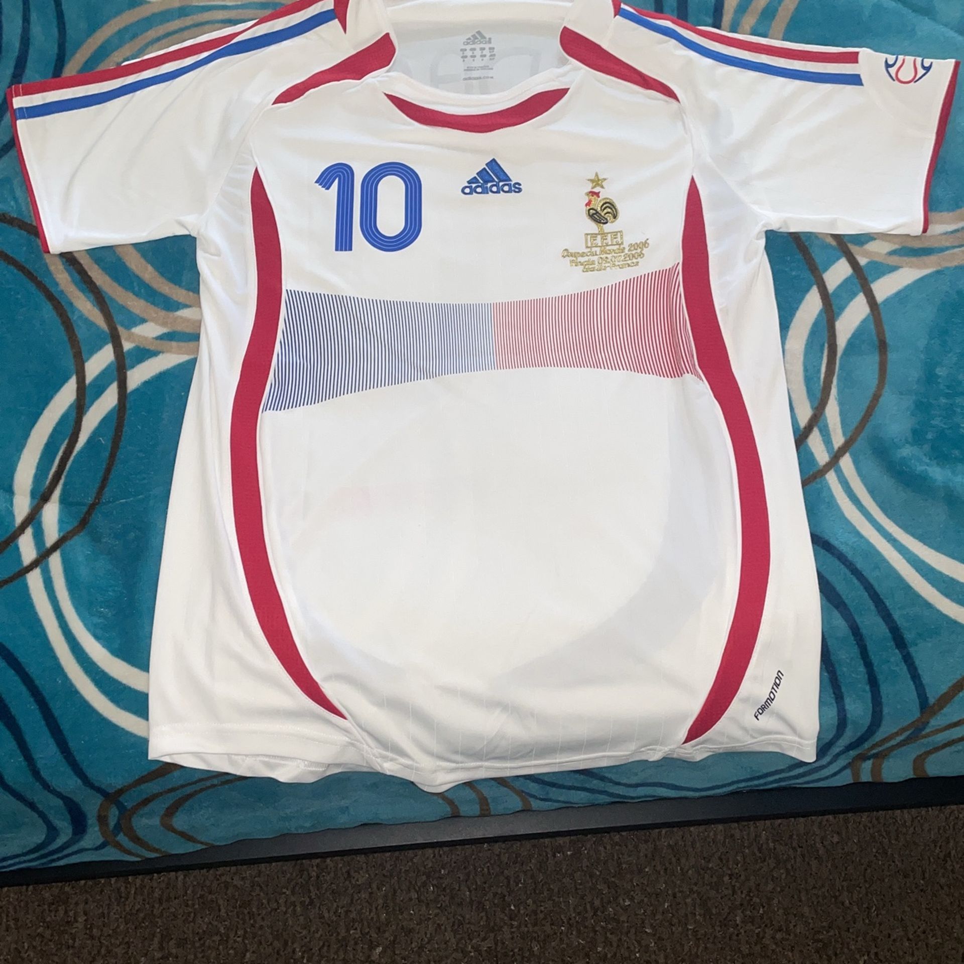 Zidane 2006 France National Team Jersey