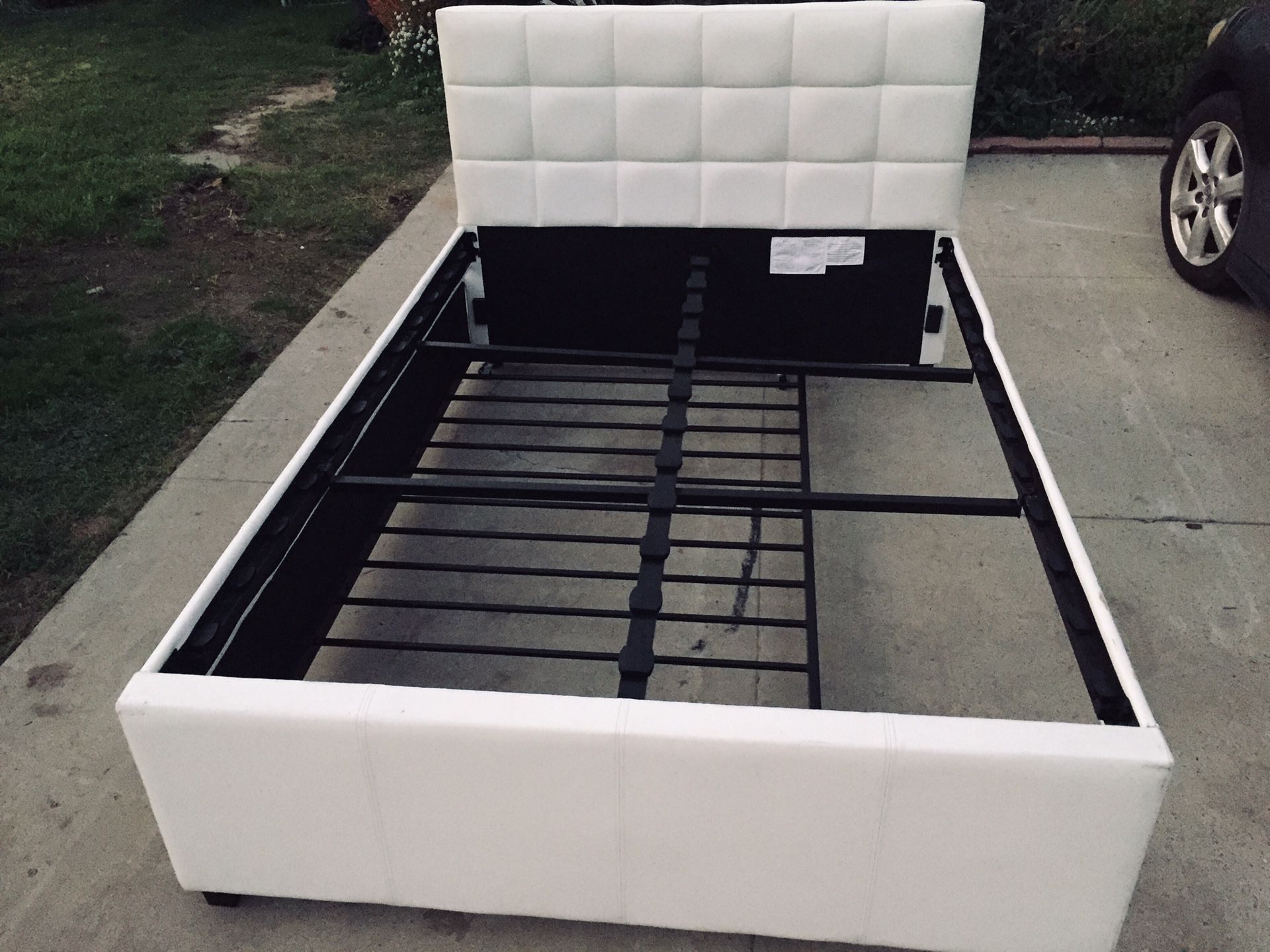 Full Size Bed-frame with twin trundle