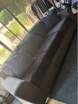 Free - Large Blue Couch