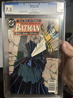 DC Comics Batman 433 graded 7.5