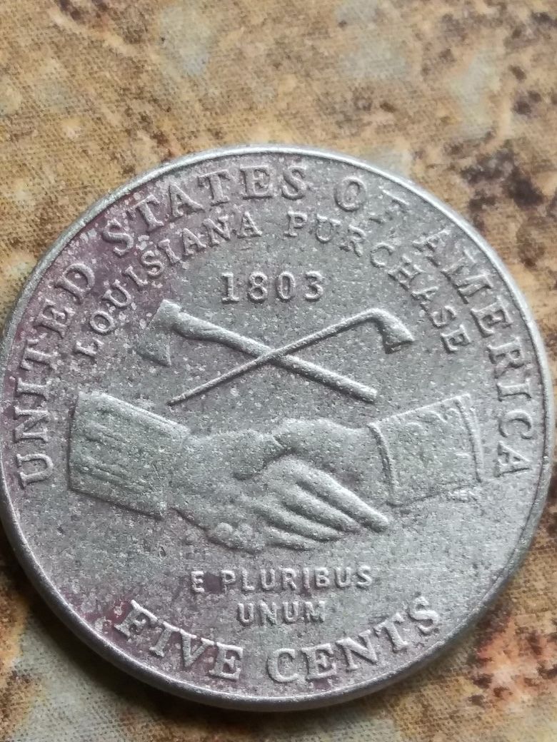 louisiana purchase 1803 nickel