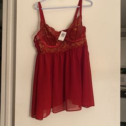 Torrid Red And Gold Lingerie, 0