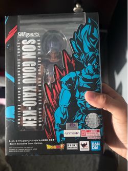 S.H.Figuarts ssgss Kaio-Ken Goku