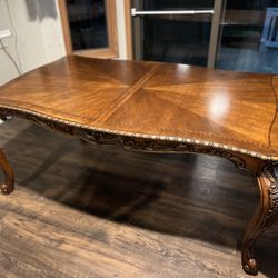 Beautiful Antique Dining Table . Just Got A New Set. Chairs Are Sold.