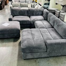 5PC Modular sofa set Sectional couch