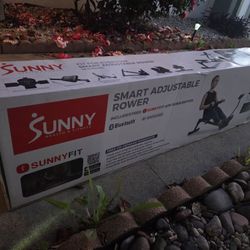 Sunny Health Smart Adjustable Rower