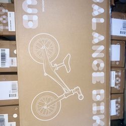 Balance bikes for children aged 3-5 years, brand new in box.