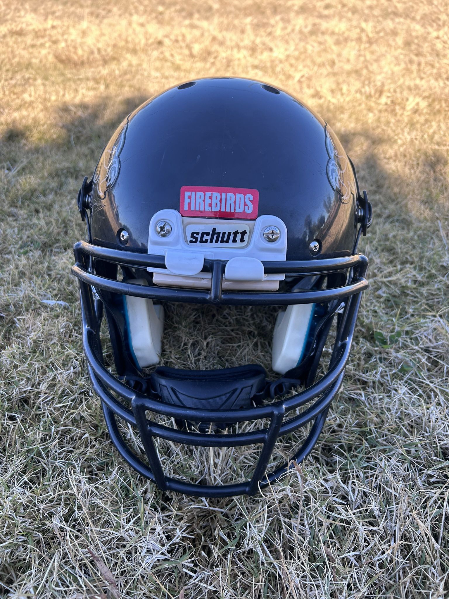 Schutt Football Helmet – Firebirds Decals – Adult Large (Size 31)– Good Condition