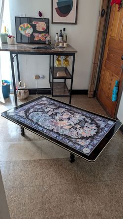 Korean low folding table