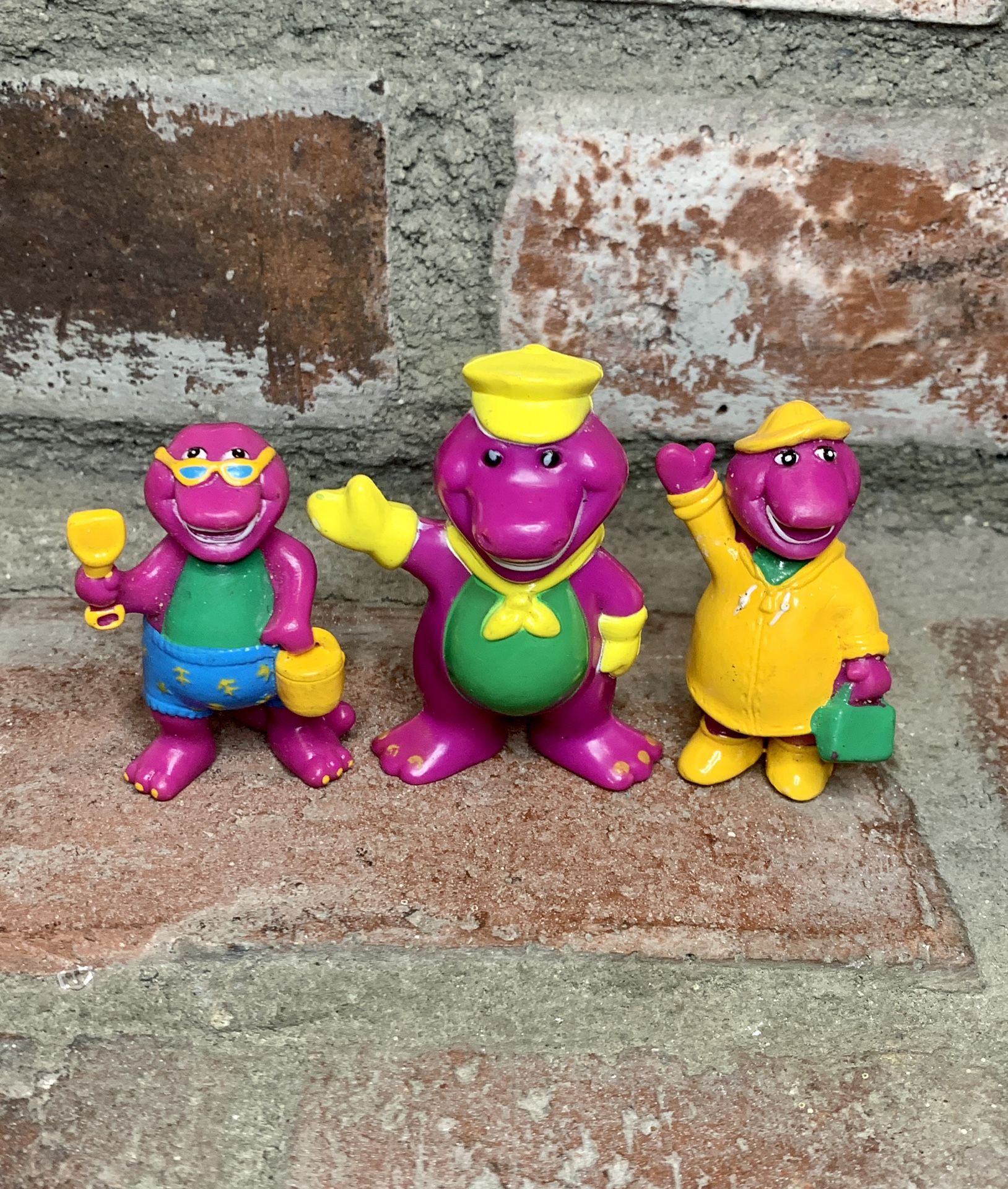 Rare Vintage Collectible Barney toys