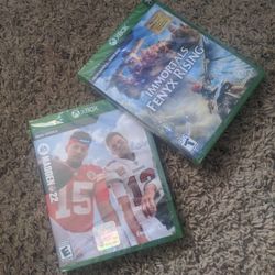 Madden And Immortal Rising Unopened Xbox Series X