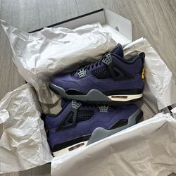 Jordan 4 Lakers Mens & Youth (GS)