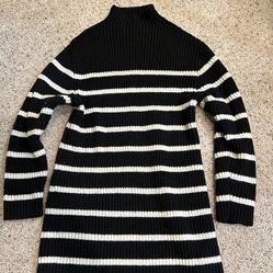 H&M Striped Sweater Dress size M
