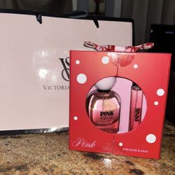 Victorias Secret Pink Limited Edition Way Perfume Pour Home & Way Boxed Set  