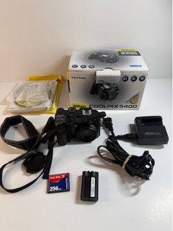 Nikon Coolpix 5400 5.1MP Digital Camera Boxed Tested New Battery 256MB CF Card