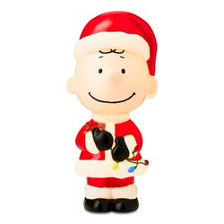 Charlie Brown Christmas Blow Mold Santa Claus Peanuts