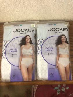 Jockey Elance women’s 3pk cotton briefs brand new