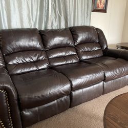 Comfy Couches. Reclines On 4 Corners.  With Tables $1,500