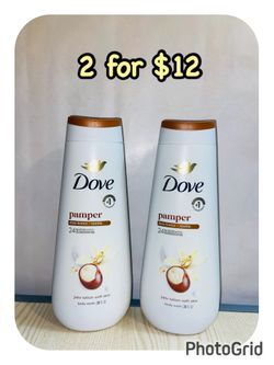 (2) Dove Body Washes 20 fl oz each. 2 for $12‼️