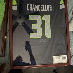 Kam Chancellor Signed Jersey