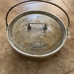 GSI Aluminum Dutch Oven Lightweight Backpacking No Legs 10 Inch