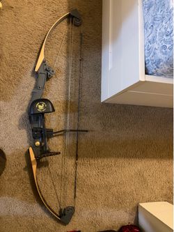 Bear polar II composite bow with quiver