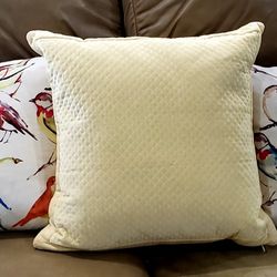 3 Downfilled Throw Pillows 