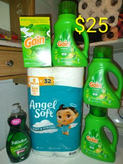 Gain detergent package