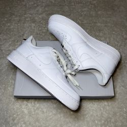 Nike Air Force 1 ‘07, White, W 8.5